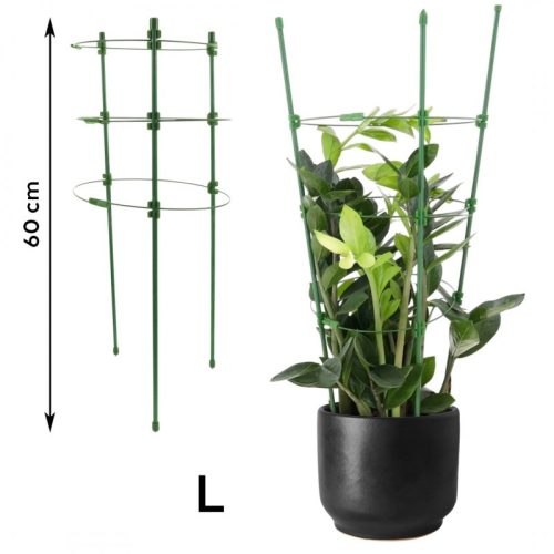 Gyűrűtartó növényekhez, virágokhoz, zöldségekhez 28 x 60 cm L ROS22
