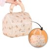 Elegáns, összecsukható kozmetikai táska, steppelt, BEAR KS131K