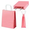 Nagy rózsaszín papírtáska 41 x 31 x 15 cm GF03