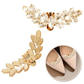 Cipőcsipesz kristályokkal, cirkonokkal, 2 db KDB47