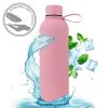Vizespalack, termosz 500ml, rozsdamentes acél, SOFT TOUCH bevonattal, világos rózsaszín BD46R