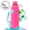 Vizespalack, termosz 500ml, rozsdamentes acél, SOFT TOUCH fukszia bevonattal BD46F