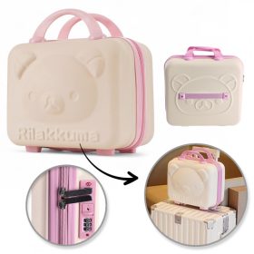   Bőrönd, utazótáska, kozmetikai táska 30 x 16 x 24 cm WP09