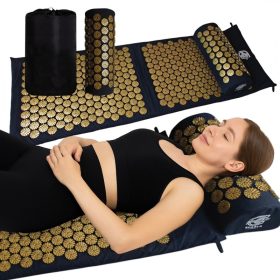   Akupresszúrás és masszázsszőnyeg párnával ECARLA SPORTS 116 x 43 cm MATA11
