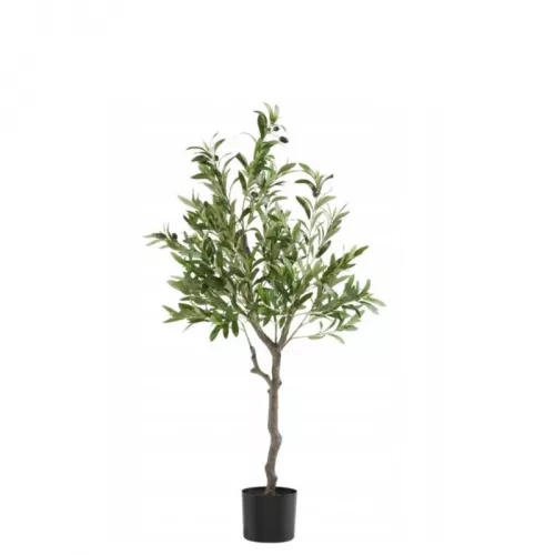 Műolajfa, cserépben, élethű, realisztikus, magassága 1,2 cm DRZ03