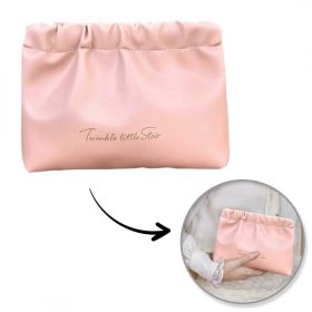   Kozmetikai táska, kozmetikai tasak, betétek, ekológikus bőr M-es méret 16x12cm KS145R