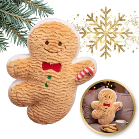 Gyönyörű bársony mézeskalács párna, 45 cm PDS17