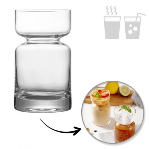 Homokóra áramlásos pohár 350 ml 1 db - SZK191