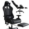 EvoChair forgó gamer szék masszírozóval és állítható karfákkal KO45CZ