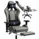 EvoChair forgó gamer szék masszírozóval és állítható karfákkal KO45SZ