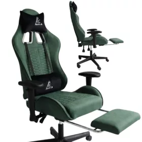   EvoChair forgó gamer szék masszírozóval és állítható karfákkal KO45ZIE