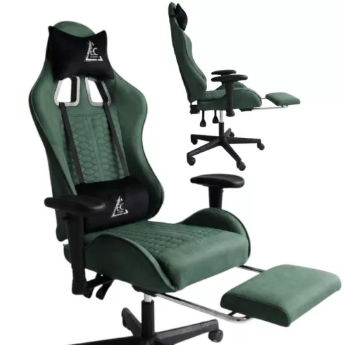 EvoChair forgó gamer szék masszírozóval és állítható karfákkal KO45ZIE