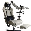 EvoChair forgó gamer szék masszírozóval és állítható karfákkal KO45SZ-MAT