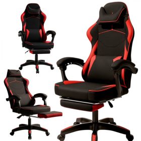   VECTOR forgó gamer szék masszírozóval és lábtartóval KO48CZE