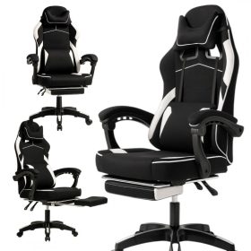   VECTOR forgó gamer szék masszírozóval és lábtartóval KO48B