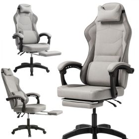   VECTOR forgó gamer szék masszírozóval és lábtartóval KO48SZ