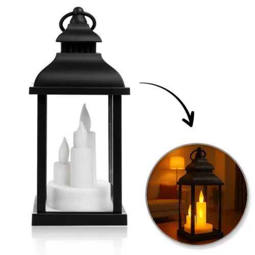 Dekoratív LED lámpa gyertya utánzattal 10 x 22 cm - LAMP52CZ