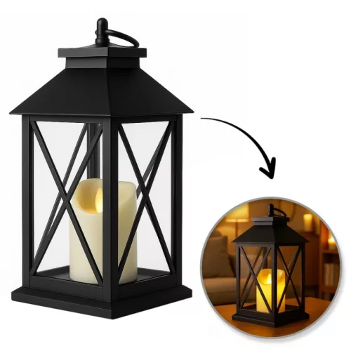 Dekoratív LED lámpa gyertya utánzattal 14 x 30 cm - LAMP56WZ1