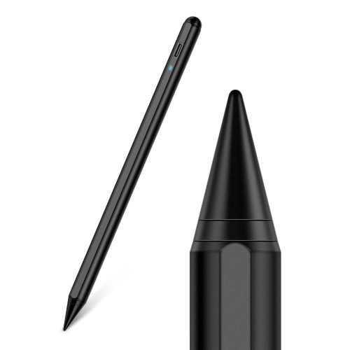 Stylus toll ESR Digital Plus Magnetic kompatibilis Apple tabletekkel, LED, USB-C kábel mellékelve, fekete