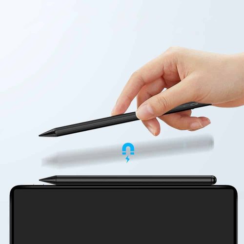 Stylus toll ESR Digital Plus Magnetic kompatibilis Apple tabletekkel, LED, USB-C kábel mellékelve, fehér