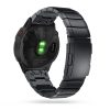 Tech-Protect Steelband Garmin Fenix fém Óraszíj, 3 / 5X / 3HR / 5X Plus / 6X / 6X Pro modellekhez, fekete