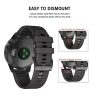 Tech-Protect sima Garmin Fenix 5/6/6 Pro kompatibilis szíj, fekete