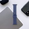 Tech-Protect SmoothBand szíj kompatibilis az Apple Watch 1/2/3/4 (42/44 mm), Midnight Blue készülékkel