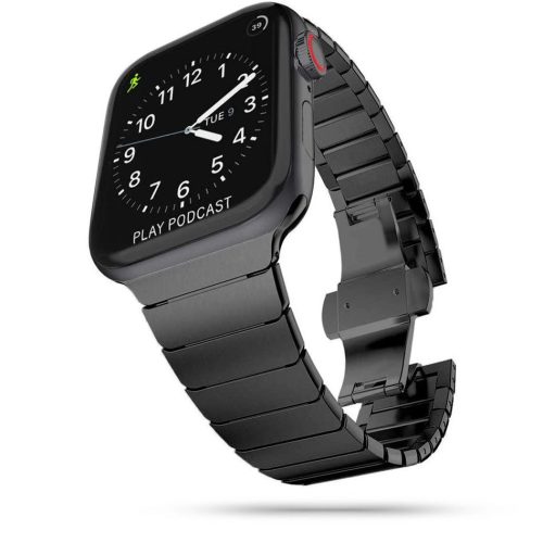 Tech-Protect Linkband szíj Apple Watch 1/2/3/4/5 (42 / 44Mm) Fekete