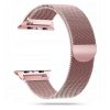 Tech-Protect Milaneseband Apple Watch rozsdamentes acél szíj 1/2/3/4/5/6 / SE (38 / 40mm) rózsaszín