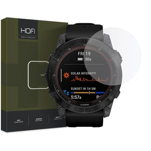 Garmin Fenix 6X / 6X Pro / 7X okosóra üvegfólia - HOFI Glass Pro+ üvegfólia