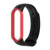 Tech-Protect Icon óraszíj, szilikon, Xiaomi Mi Band 5/6/6 NFC kompatibilis, Black/Red