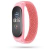 Tech-Protect Loop textil szíj kompatibilis a Xiaomi Mi Band 5/6/6 NFC Pink technológiával