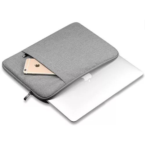 Laptoptok, Tech-Protect, Nylon, 13"-14", szürke