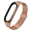 Tech-Protect Milaneseband Xiaomi Mi Band 5 , Rosegold rozsdamentes acél szíj