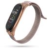 Tech-Protect Nylon textil szíj Xiaomi Mi Band 5/6/6 NFC Rose Gold