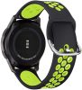 Szilikon szíj Tech-Protect Softband Samsung Galaxy Watch 3 (45mm) fekete/lime