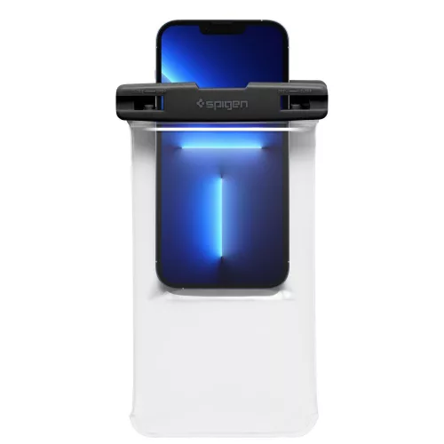 Spigen Aqua Shield A601 univerzális vízálló tok, átlátszó