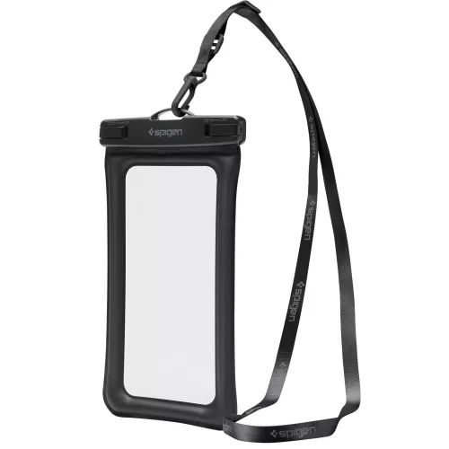 2 db univerzális vízálló huzatból álló készlet Spigen A610 Black