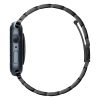 Spigen Modern Fit rozsdamentes acél szíj kompatibilis az Apple Watch 4/5/6/7/8/SE 38/40/41mm fekete