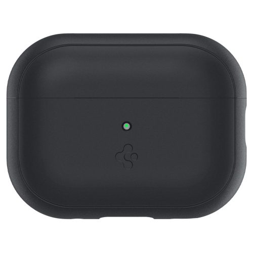 Az Apple AirPods Pro / Pro 2 Black készülékkel kompatibilis Spigen Silicone Fit Strap tok