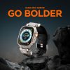 Spigen Durapro Armor Apple Watch 4 / 5 / 6 / 7 / 8 / 9 / Se / Ultra 1 / 2 (42 / 44 / 45 / 49 mm) fekete - okosóra tok