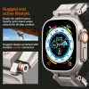 Spigen Durapro Armor Apple Watch 4 / 5 / 6 / 7 / 8 / 9 / Se / Ultra 1 / 2 (42 / 44 / 45 / 49 mm) fekete - okosóra tok