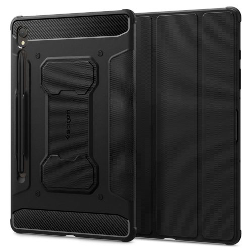 Spigen Rugged Armor "Pro" Galaxy Tab S9 11.0 X710 / X716B fekete - tablet tok