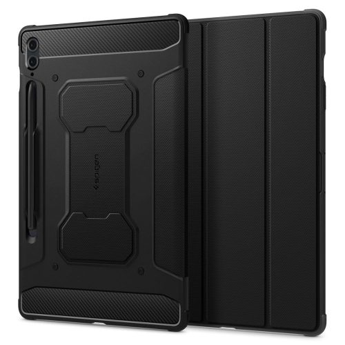 Spigen Rugged Armor "Pro" Galaxy Tab S9 Fe+ Plus 12.4 X610 / X616B fekete - tablet tok