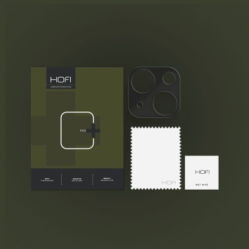 Hofi Alucam Pro+ Iphone 15 / 15 Plus fekete - telefon kameravédő