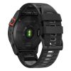 Tech-Protect Iconband Pro Garmin Fenix 5 / 6 / 6 Pro / 7 fekete/szürke - okosóra szíj