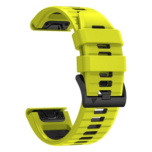 Tech-Protect Iconband Pro Garmin Fenix 5 / 6 / 6 Pro / 7 lime/fekete - okosóra szíj