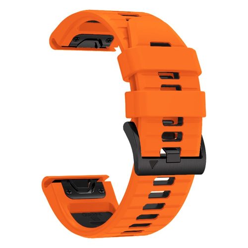 Tech-Protect Iconband Pro Garmin Fenix 5 / 6 / 6 Pro / 7 narancssárga/fekete - okosóra szíj