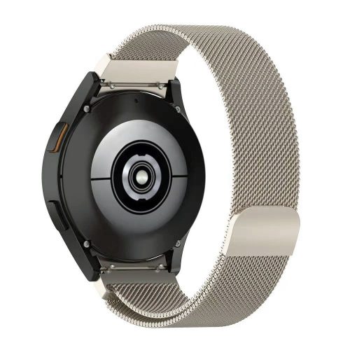 Tech-Protect Milaneseband "2" Samsung Galaxy Watch 4 / 5 / 5 Pro / 6 Starlight - okosóra szíj