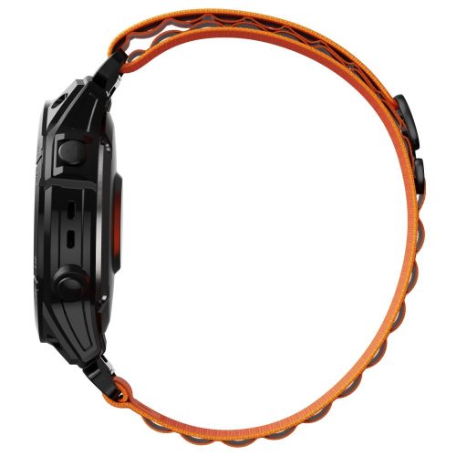 Tech-Protect Nylon Pro Garmin Fenix 5 / 6 / 6 Pro / 7 narancs - okosóra szíj